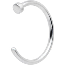 Load image into Gallery viewer, 18G Stainless Steel Nose Hoop - 3/8
