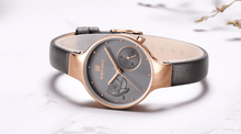 Load image into Gallery viewer, Elegant Women's Analog Quartz Watch With Leather Belt Waterproof Wristwatch Excellent Design Perfect Gift
