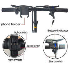 Load image into Gallery viewer, 14" Folding Electric Bike 48V Lightweight E-Bike 330LB Load 19MPH 28-Mile Range
