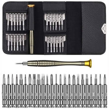 Load image into Gallery viewer, 25-in-1 Multi-Purpose Precision Screwdriver Wallet Kit Repair Tools
