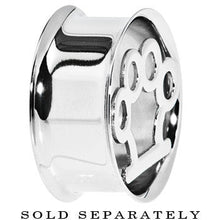Load image into Gallery viewer, 1 inch Stainless Steel Double Flare Brass Knuckle Tunnel

