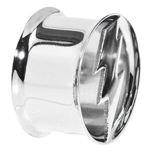 将图片加载到图库查看器，3/4 Stainless Steel Double Flare Lightning Bolt Tunnel

