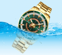 将图片加载到图库查看器，Men's  Modern Sports Waterproof Watch Luxury Unique Design  Fluorescent Hands Perfect Gift
