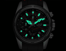 Load image into Gallery viewer, Men's Waterproof Modern Watch With Rubber Straps Multifunction Watches Unique Design Perfect Gift
