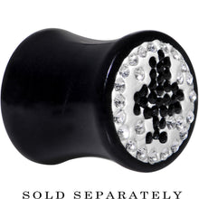 Load image into Gallery viewer, 00G Crystal Black Club Saddle Plug
