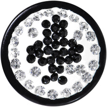 Load image into Gallery viewer, 00G Crystal Black Club Saddle Plug
