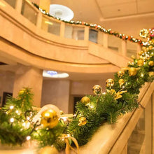 Load image into Gallery viewer, 2.7 Meter Christmas Rattan Garland Decorative
