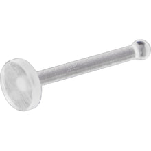 将图片加载到图库查看器，20G Clear Flat Bioplast Nose Retainer
