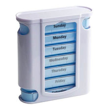 Load image into Gallery viewer, 28 Grid Container Organizer Medicine Weekly Storage Pill 7 Day Tablet Sorter Box Case
