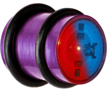 将图片加载到图库查看器，12mm Pink Anodized Titanium Blinking Plug
