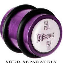 Load image into Gallery viewer, 14mm Pink Anodized Titanium Blinking Plug
