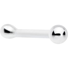 Load image into Gallery viewer, Sterling Silver 1.3mm Ball  Nose Bone
