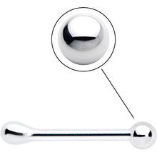 Load image into Gallery viewer, Sterling Silver 1.3mm Ball  Nose Bone

