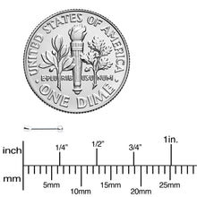 Load image into Gallery viewer, Sterling Silver 1.3mm Ball  Nose Bone
