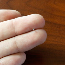 Load image into Gallery viewer, Sterling Silver 1.3mm Ball  Nose Bone
