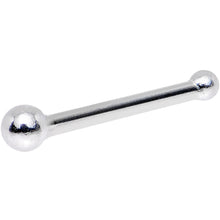 Load image into Gallery viewer, Sterling Silver 1.3mm Ball  Nose Bone
