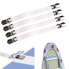 将图片加载到图库查看器，4-Pack: Fitted Bed Sheet Fasteners
