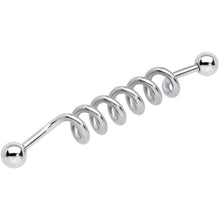 Load image into Gallery viewer, Spiral Surgical Steel Industrial Project Bar 47mm
