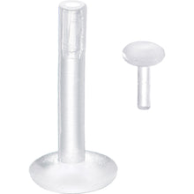 Load image into Gallery viewer, 14G 3/8 3mm Bioplast Push-In Top Retainer
