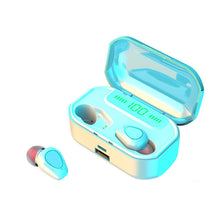 将图片加载到图库查看器，Bluetooth 5.0 Wireless Earphone TWS Headphones Touch Control Earbuds 9D Gaming Headset 3500mAh For Cell Phone
