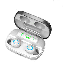 Load image into Gallery viewer, STEVVEX 3500mAh LED Bluetooth Wireless Earphones Headphones Earbuds TWS Touch Control Sport Headset Noise Cancel Earphone Headphone

