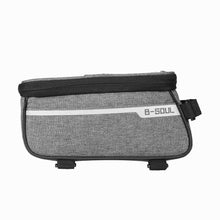 Load image into Gallery viewer, Bike Bag Bicycle Bag Phone Case For Bicycle Cycling Mobile Bike Accessories Head Tube Cell Mobile Phone Bag Case Waterproof Bike Handlebar Bag Bicycle Phone Mount Bicycle Phone Mount Holder Pouch Bag Cycling Frame
