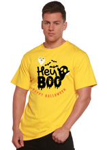 Load image into Gallery viewer, Hey Boo Men's Bamboo Viscose/Organic Cotton Short Sleeve Graphic T-Shirt
