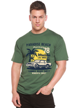 Load image into Gallery viewer, Paradise Beach Spun Bamboo® Men's Bamboo Viscose/Organic Cotton Short Sleeve Graphic T-Shirt
