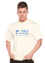 Load image into Gallery viewer, Be Nice Men's Bamboo Viscose/Organic Cotton Short Sleeve Graphic T-Shirt
