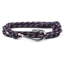 将图片加载到图库查看器，Fashion Hot Multilayer Rope Bracelet hope Anchor Sailor Anchor Bracelets  For Men and  Women Best Gift Hook Bracelet
