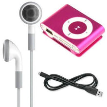 将图片加载到图库查看器，Mini Shuffling MP3 Player with USB Cable and Headphones
