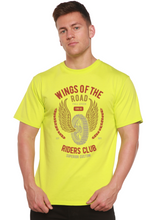 Load image into Gallery viewer, Wings Of The Road Spun Bamboo® Men's Bamboo Viscose/Organic Cotton Short Sleeve Graphic T-Shirt
