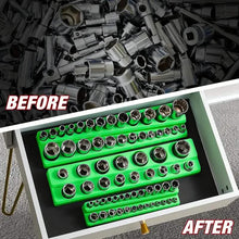 Load image into Gallery viewer, 6-Piece: Magnetic Socket Organizer Set
