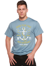 Load image into Gallery viewer, Born To Be Free Men's Bamboo Viscose/Organic Cotton Short Sleeve Graphic T-Shirt
