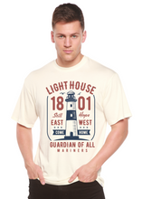 Load image into Gallery viewer, Light House Men's Bamboo Viscose/Organic Cotton Short Sleeve Graphic T-Shirt
