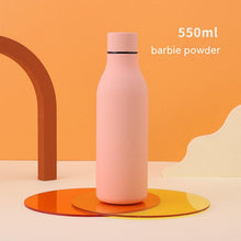 将图片加载到图库查看器，Original Stainless Steel Thermal Tea Cup Coffee Thermos Water Bottle Keeps Cold And Heat Outdoor Sport Vacuum Flask Eco Friendly Recycled Water Bottle Plastic Bottles Leakproof Reusable and BPA Free

