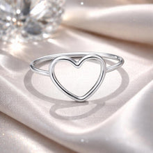 Load image into Gallery viewer, 925 Sterling Silver Plated Platinum Ring Size 6.0 for Women
