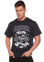 Load image into Gallery viewer, Rider Spun Bamboo® Men's Bamboo Viscose/Organic Cotton Short Sleeve Graphic T-Shirt
