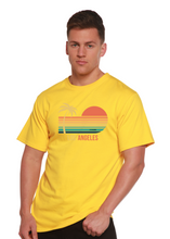 Load image into Gallery viewer, Los Angeles Unisex Bamboo Viscose/Organic Cotton Short Sleeve Graphic T-Shirt
