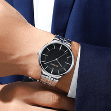 Load image into Gallery viewer, Men's  Waterproof Watch With Shining Bracelet In Five Modern Designs Perfect Gift For Your Loved One

