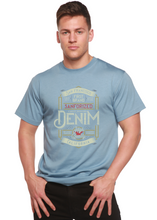 Load image into Gallery viewer, Denim California Men's Bamboo Viscose/Organic Cotton Short Sleeve Graphic T-Shirt
