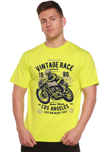 Load image into Gallery viewer, Vintage Race Spun Bamboo® Men's Bamboo Viscose/Organic Cotton Short Sleeve Graphic T-Shirt
