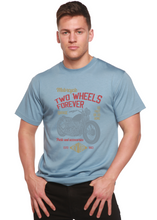 Load image into Gallery viewer, Two Wheels Forever Men's Bamboo Viscose/Organic Cotton Short Sleeve Graphic T-Shirt
