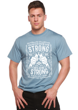 将图片加载到图库查看器，Strong Spun Bamboo® Men's Bamboo Viscose/Organic Cotton Short Sleeve Graphic T-Shirt
