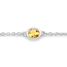 Load image into Gallery viewer, 1.83 Carat Genuine Multi Stones .925 Sterling Silver Bracelet
