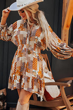 Load image into Gallery viewer, Unique Colorful Mini Shirt Dress Vibrant &amp; Trendy Casual Wear Party Dress
