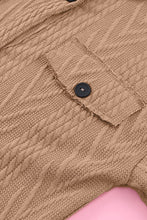 Load image into Gallery viewer, Retro Camel Full Size Drop Shoulder Jacket With Button-Up Design Women Jacket
