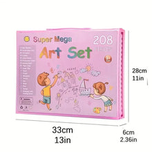 将图片加载到图库查看器，208pcs Extra Large All-in-One Art Supplies Set

