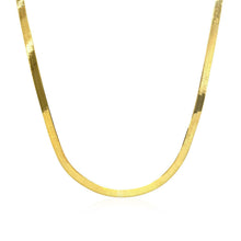 Load image into Gallery viewer, Imperial Herringbone Chain in 10k Yellow Gold (2.80 mm)
