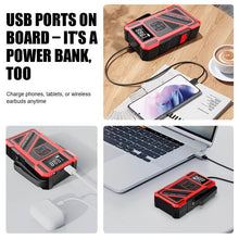 将图片加载到图库查看器，3000A 21V Car Jump Starter &amp; 150PSI Tire Inflator 2-in-1 Portable Compressor
